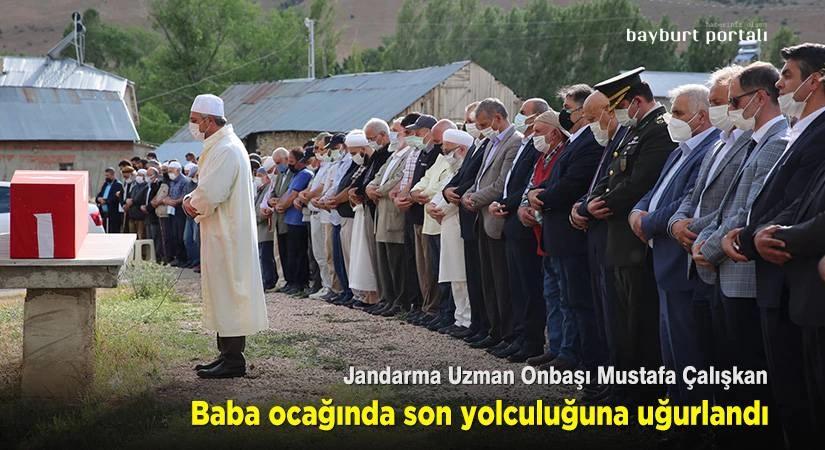 Mustafa Çalışkan, baba ocağında törenle ebediyete uğurlandı