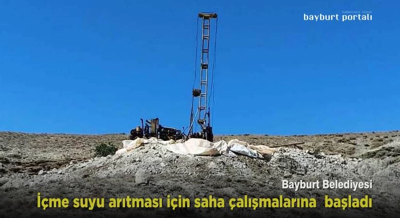 İçme Suyu Arıtma Tesisi için saha çalışmaları başladı