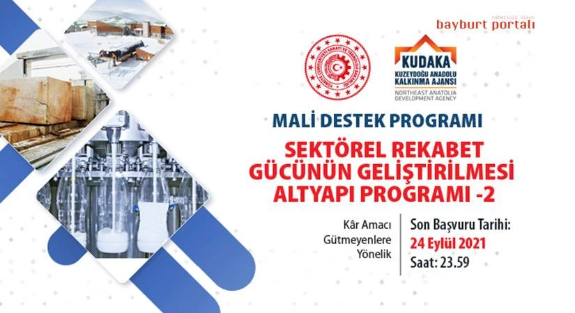 KUDAKA 2021 yılı ‘Sektörel Rekabet Gücünün Geliştirilmesi’ ilanı