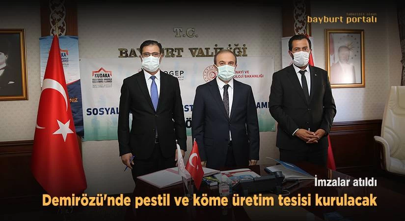 Demirözü’nde pestil ve köme üretim tesisi kurulacak