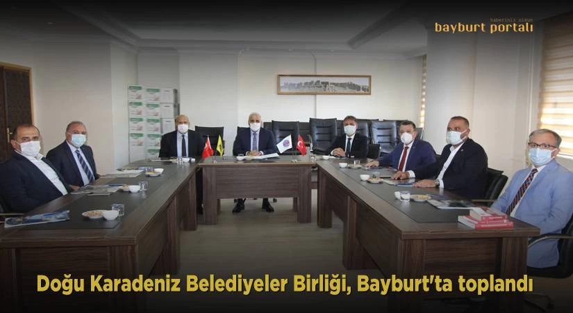 Doğu Karadeniz Belediyeler Birliği Toplantısı Bayburt’ta yapıldı