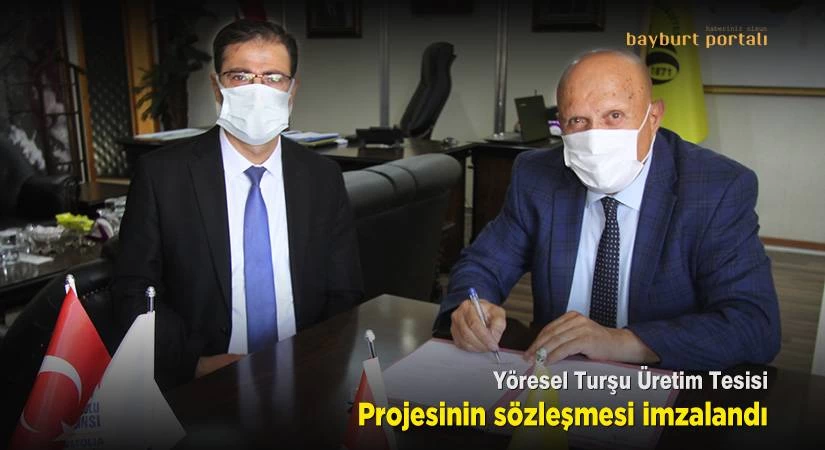 ‘Yöresel Turşu Üretim Tesisi’ projesinin sözleşmesi imzalandı