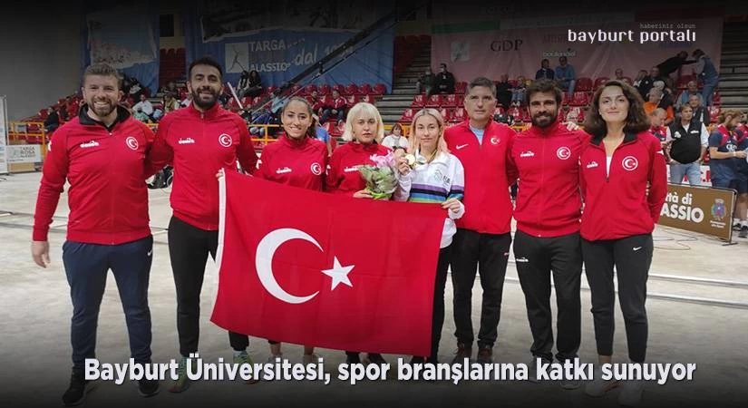 Bayburt Üniversitesi, spor branşlarına katkı sunuyor