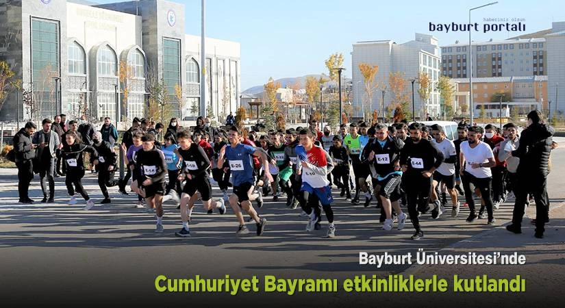 Bayburt Universitesinde Cumhuriyet Bayrami etkinliklerle kutlandi – Bayburt Portalı