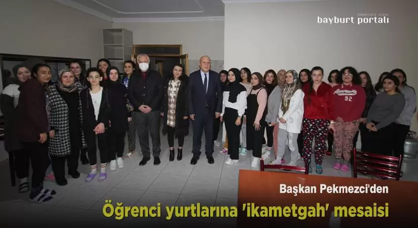 Başkan Pekmezci’den öğrenci yurtlarına ‘ikametgah’ mesaisi