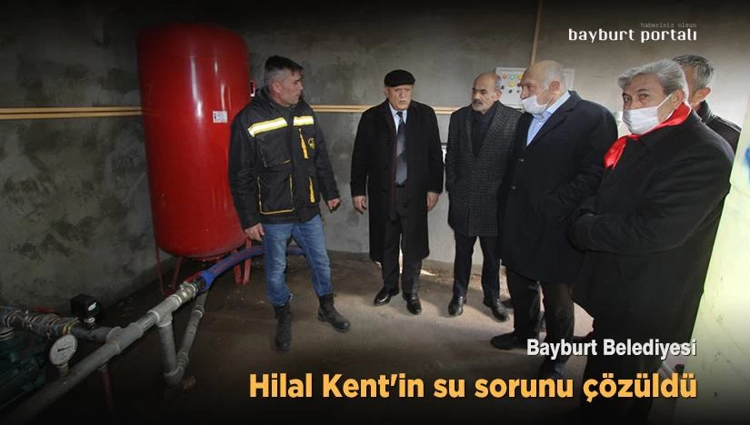 Hilal Kent’in su sorunu çözüldü