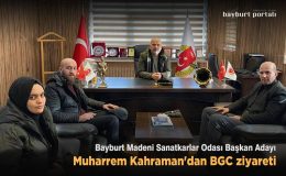 Muharrem Kahraman’dan BGC ziyareti