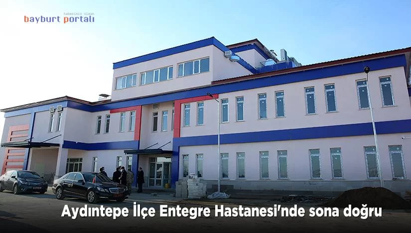 Aydıntepe İlçe Entegre Hastanesi’nde sona doğru