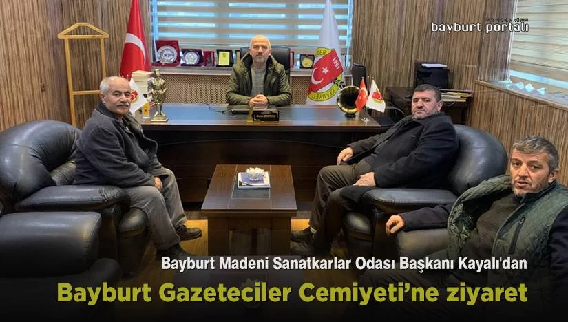 Bayburt Madeni Sanatkarlar Odası Başkanı Kayalı’dan BGC ziyareti