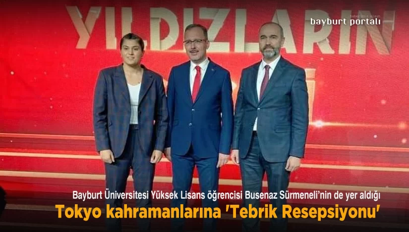 Tokyo kahramanlarına ‘Tebrik Resepsiyonu’ düzenlendi