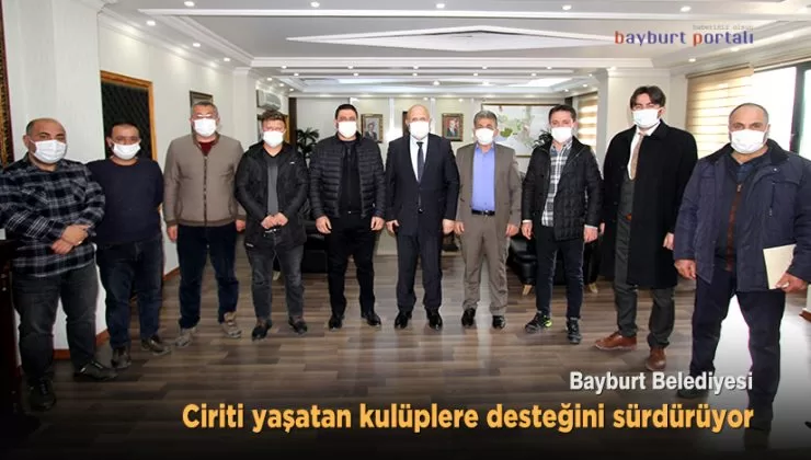 Bayburt Belediyesi, Cirit’i yaşatan kulüplere desteğini sürdürüyor