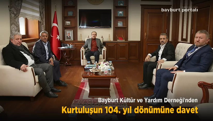 Bayburt Kültür ve Yardım Derneği’nden kurtuluşun 104. yıl dönümüne davet