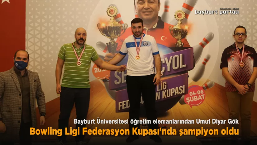 Bowling Ligi Federasyon Kupası’nda Umut Diyar Gök şampiyon oldu