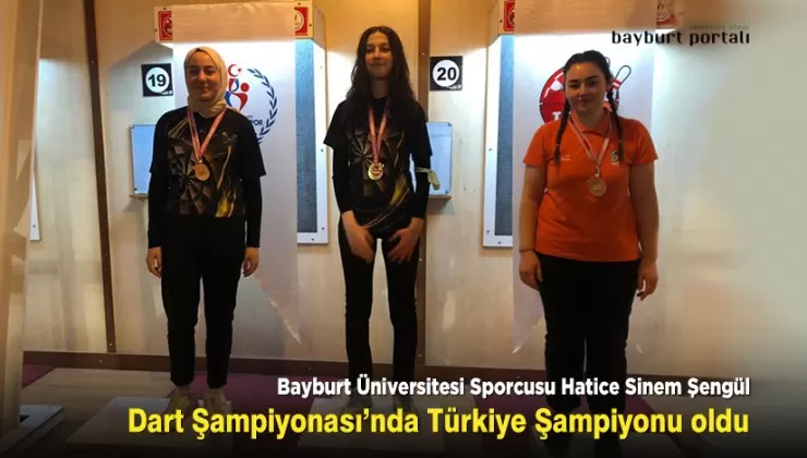 Hatice Sinem Şengül, Dart’ta Türkiye Şampiyonu oldu