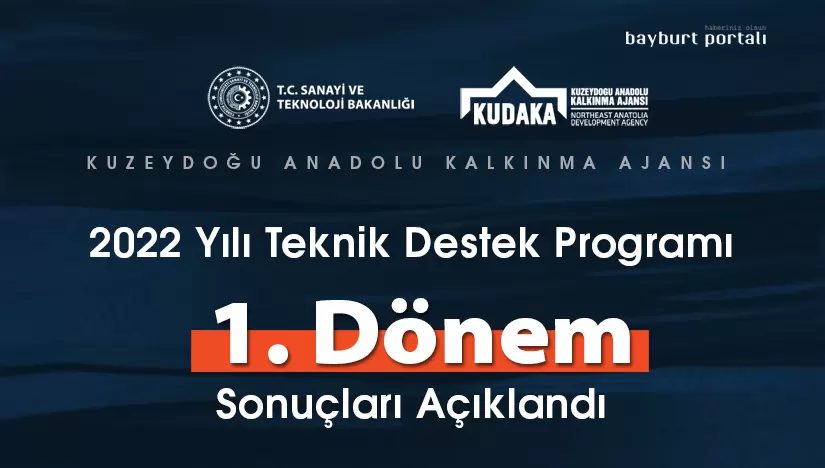 2022 Yılı KUDAKA Teknik Destek Programı 1. Dönem Sonuçları