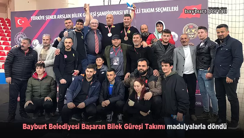 Bayburtlu Bilekçiler, madalyalarla döndü