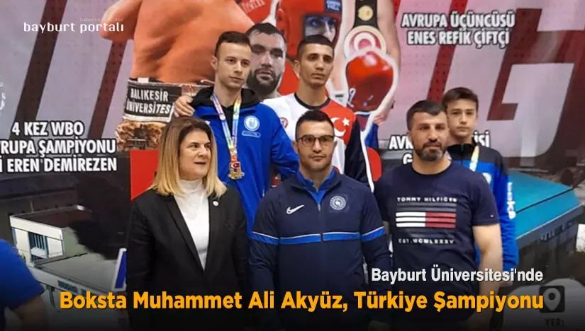 Boksta Muhammet Ali Akyüz, Türkiye Şampiyonu
