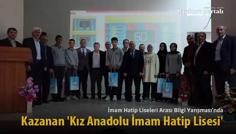İmam Hatip Liseleri arası bilgi yarışmasında kazanan ‘Kız Anadolu İmam Hatip Lisesi’