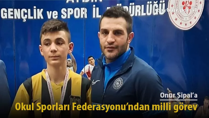 Onur Şipal’a Okul Sporları Federasyonu’ndan milli görev