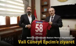 Sivasspor Başkanı Otyakmaz’dan Vali Cüneyt Epcim’e ziyaret