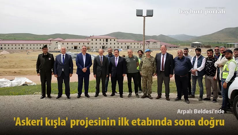 Arpalı Beldesi’nde ‘askeri kışla’ projesinin ilk etabında sona doğru