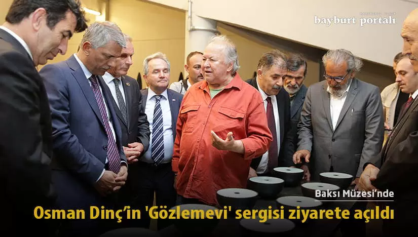 Baksı Müzesi’nde Osman Dinç’in ‘Gözlemevi’ sergisi açılışı yapıldı