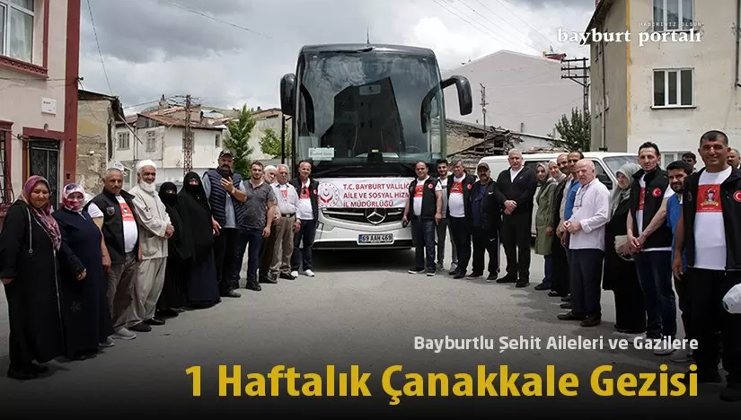 Bayburtlu Şehit Aileleri ve Gaziler, Çanakkale yolunda