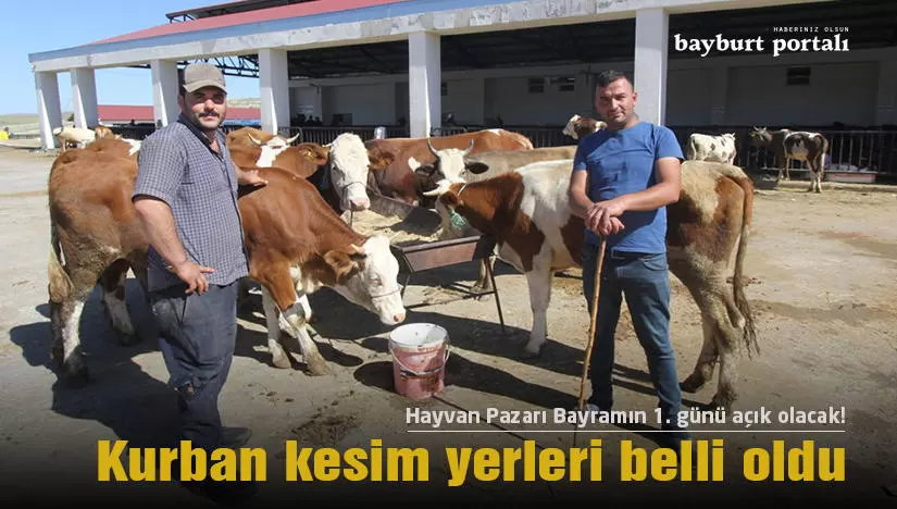 Bayburt, Kurban Bayramı’na hazır