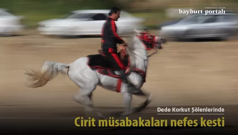 Dede Korkut Şölenlerinde cirit müsabakaları nefes kesti