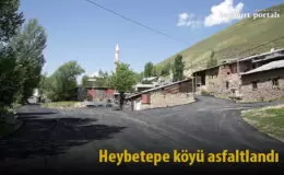 Heybetepe köyü asfaltlandı