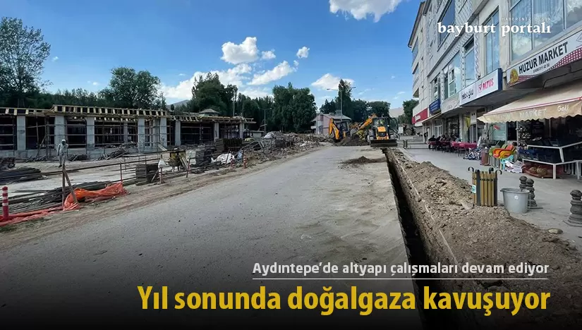 Aydıntepe, yıl sonuna doğalgaza kavuşacak!