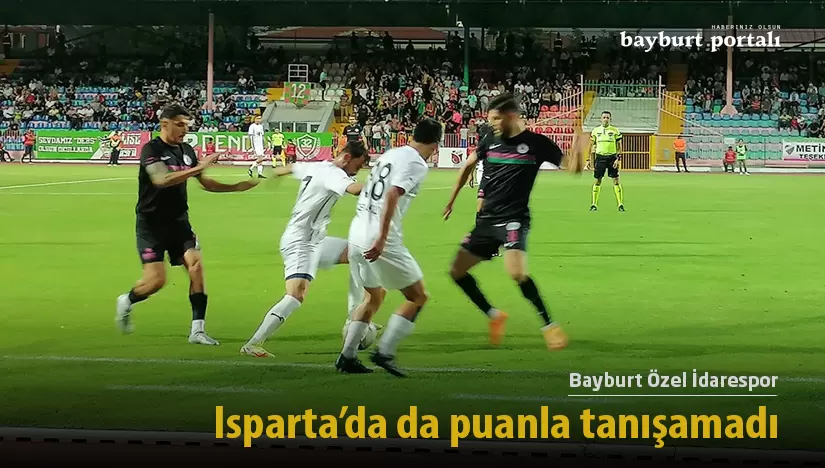 Bayburt Özel İdarespor, henüz puanla tanışamadı