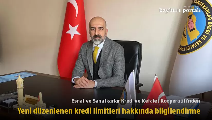 Yöney’den, yeni düzenlenen esnaf kredi limitleri hakkında bilgilendirme