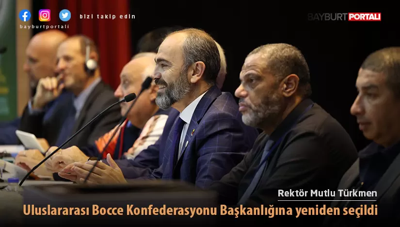 Mutlu Türkmen, Uluslararası Bocce Konfederasyonu Başkanlığına yeniden seçildi