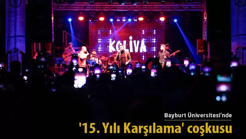 Bayburt Üniversitesi’nde ’15. Yılı Karşılama’ coşkusu