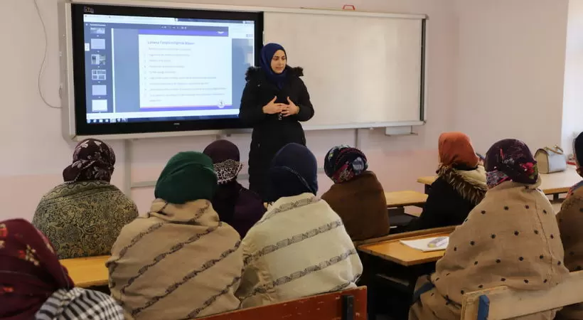 Bayburtlu kadinlara Koy Yasam Merkezlerinde tarim egitimleri veriliyor 1 – Bayburt Portalı