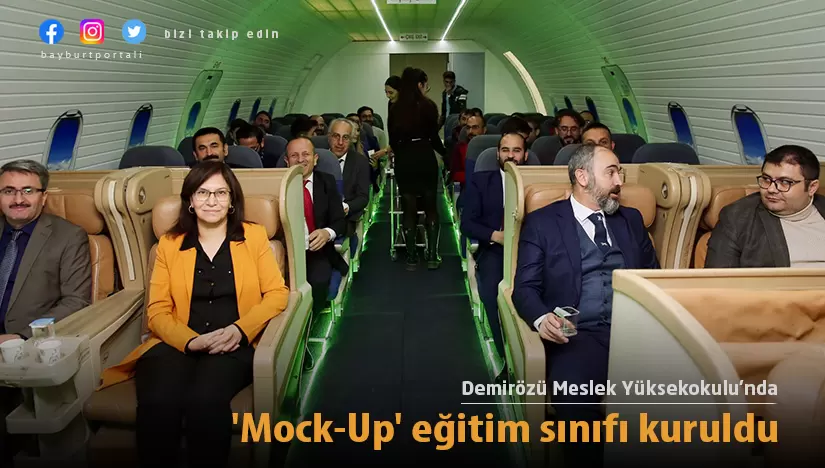 Demirözü Meslek Yüksekokulu’nda ‘Mock-Up’ eğitim sınıfı kuruldu