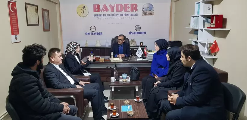 Gulseren Zaimoglundan BAYDERe ziyaret 1 – Bayburt Portalı