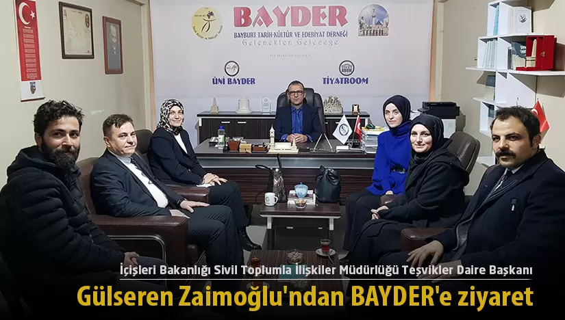 Gülseren Zaimoğlu’ndan BAYDER’e ziyaret