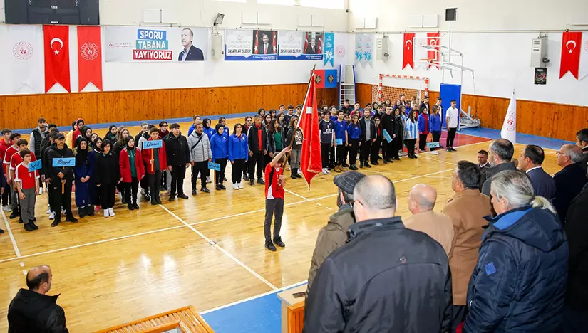 Okul Sporları Bayburt Bölge Şampiyonası, başladı