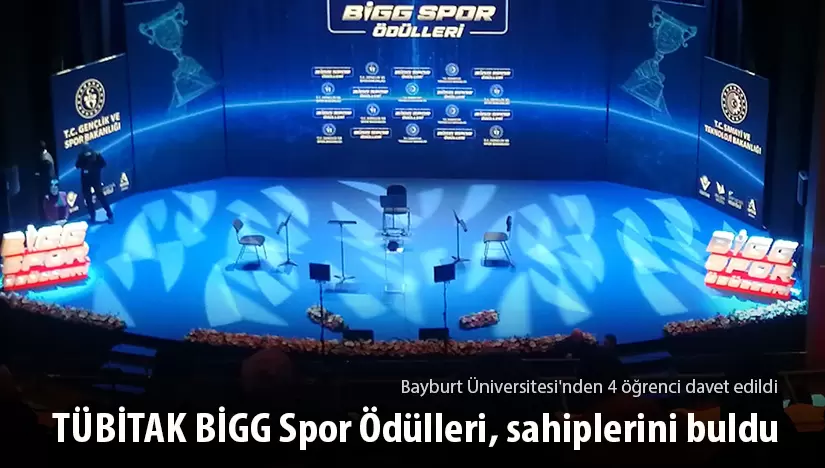 TÜBİTAK BİGG Spor Ödülleri, sahiplerini buldu