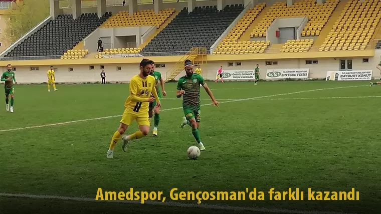 Amedspor, Gençosman’da farklı kazandı