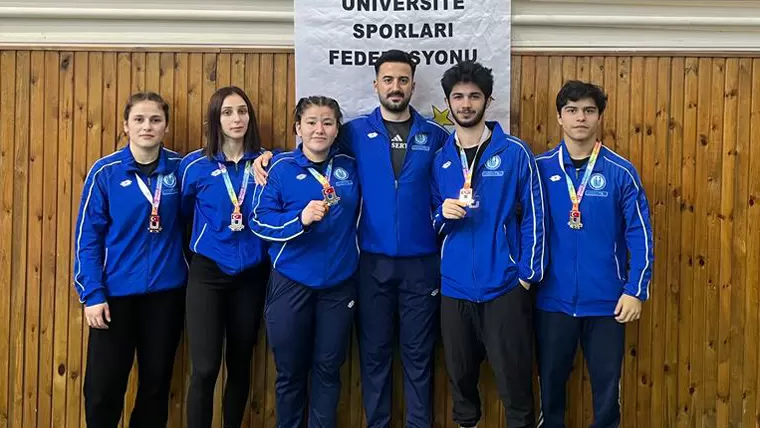 Bayburt Üniversitesi, Güreşte 1 Altın, 3 Gümüş, 1 Bronz Madalya kazandı