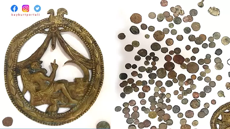 Bayburt’ta Roma ve Bizans dönemi 206 eser ele geçirildi