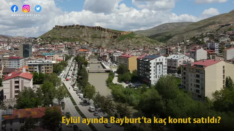 2023 Eylül ayında en az konut satılan il Bayburt oldu