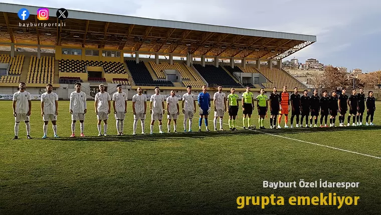Bayburt Özel İdarespor, grupta emekliyor