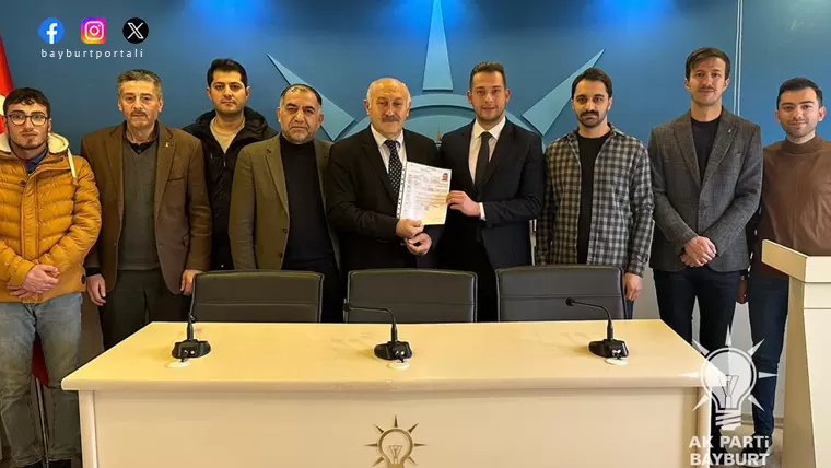Ebubekir Bulunmaz, Ak Parti’den Bayburt Belediye Başkan aday adayı