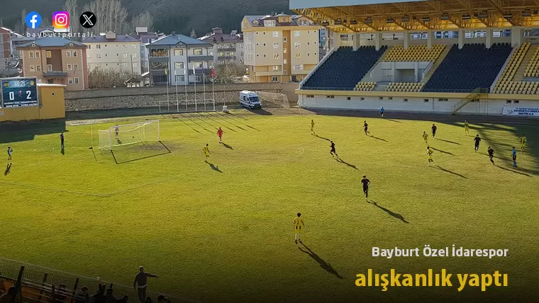 Bayburt Özel İdarespor, alışkanlık yaptı