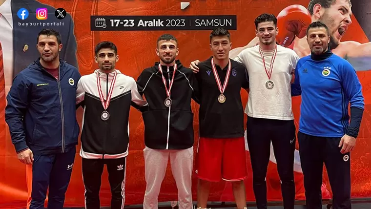 Bayburt Üniversitesi boksörleri, Türkiye Şampiyonasından 5 madalya ile döndü