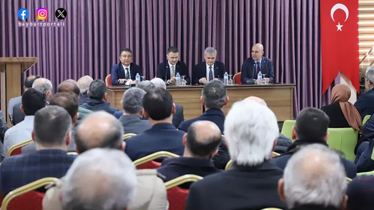 Milli Eğitim Bakanlığı temsilcileri, Bayburt’ta öğretmenlerle buluştu